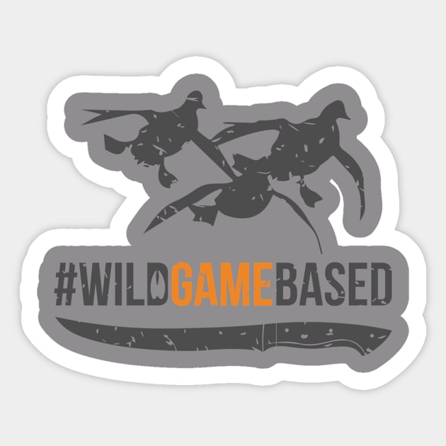 Wild Game Based Ducks Sticker by WILD GAME BASED